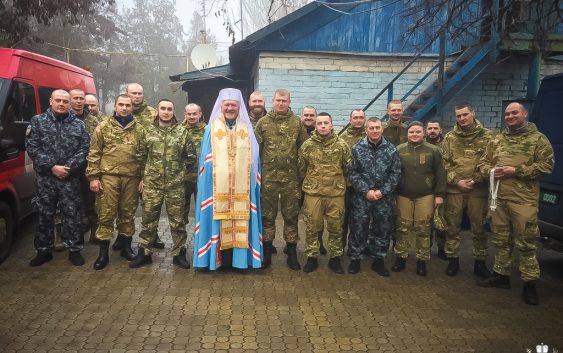 Митрополит Володимир побував у прифронтовій зоні