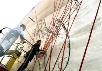 Знаки на стіні: у Франківську створили одразу кілька християнських муралів