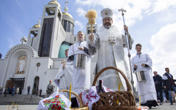 Глава УГКЦ на Великдень: «Христос воскрес! Ми з України!»
