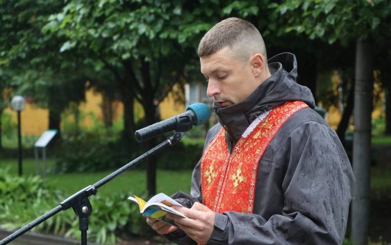 Отець Андрій Хомишин: «Ми вже перемогли, бо воюємо з любові, а вони – з ненависті»