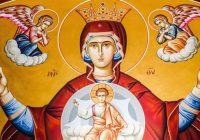 Похвала Богородиці 23. Богородиця втаємничує вірних в життя Пресвятої Тройці