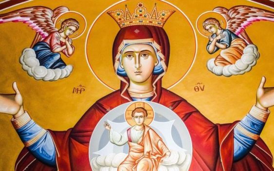 Похвала Богородиці 23. Богородиця втаємничує вірних в життя Пресвятої Тройці